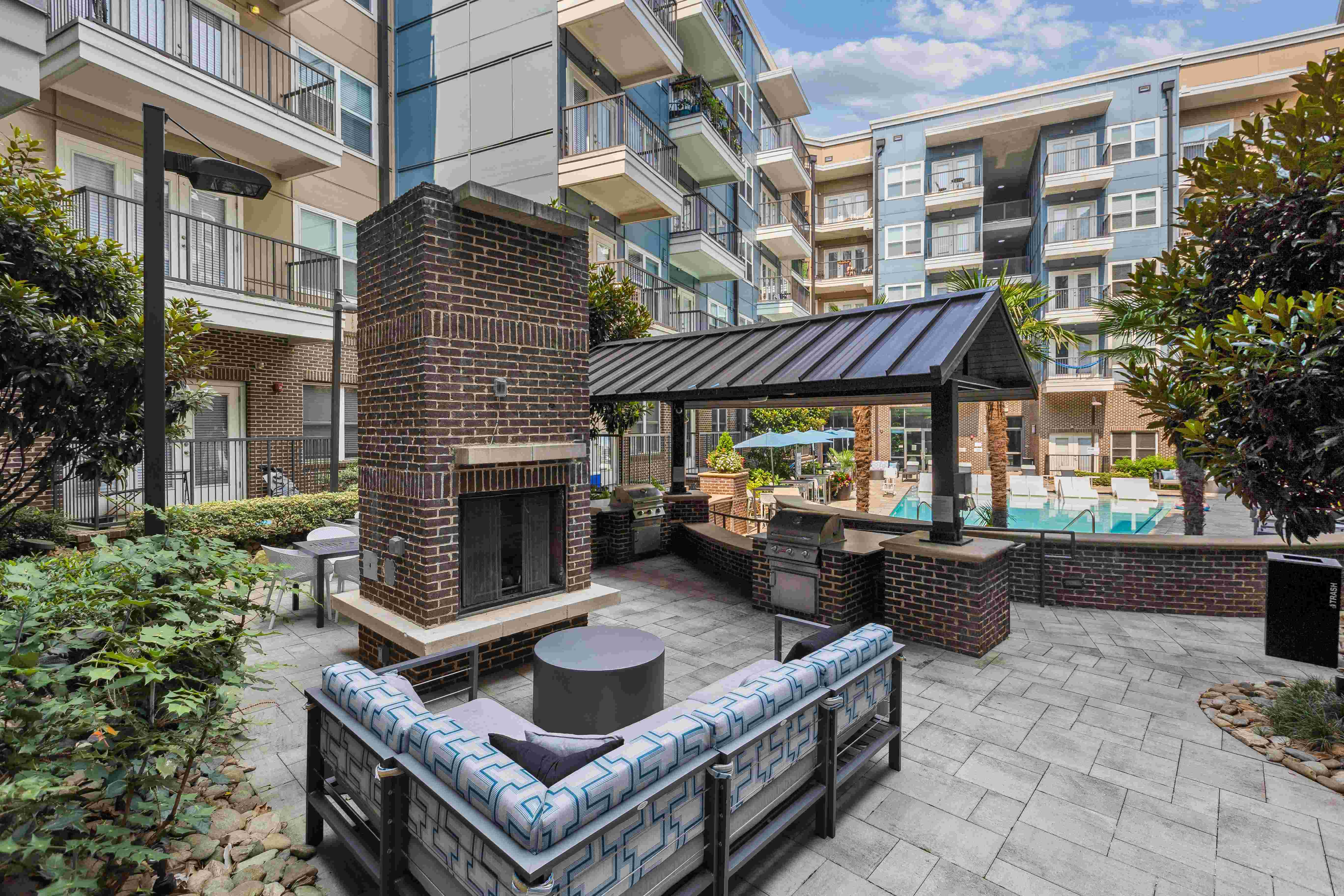 Midtown 205, Charlotte, NC, Grilling Stations