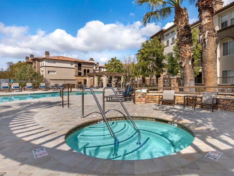 Spa and swimming pool