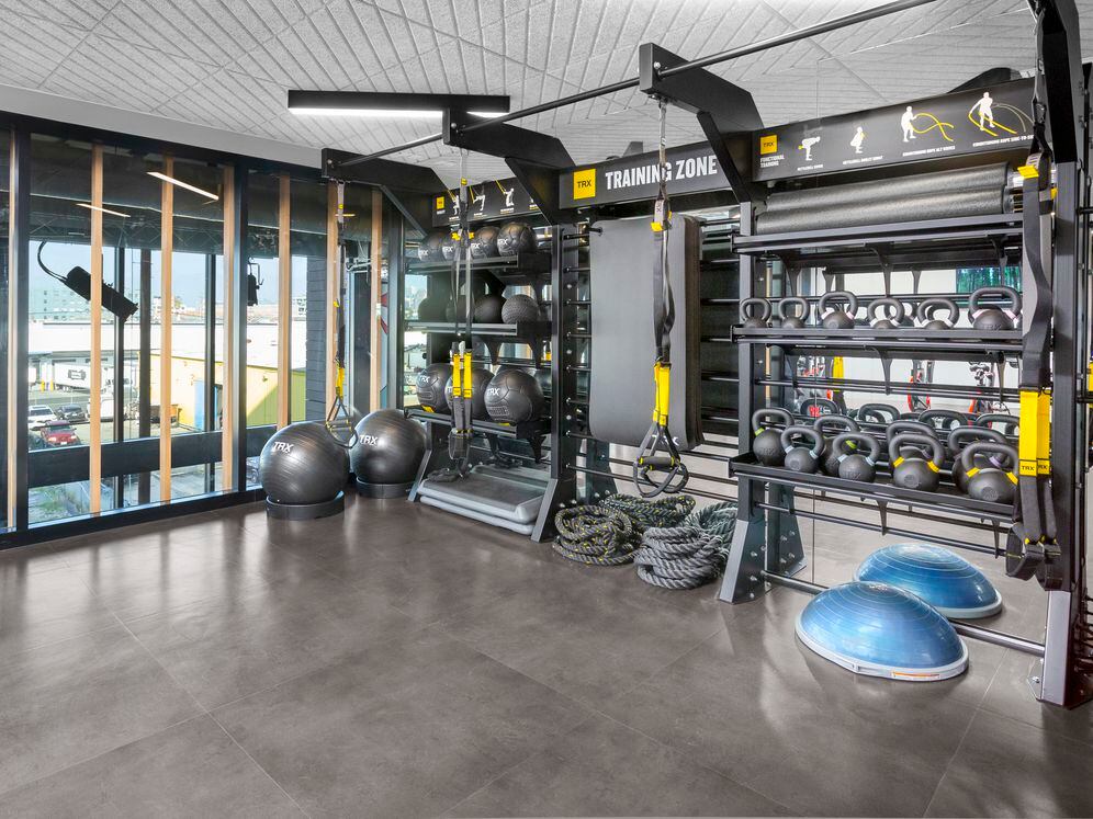 Fully-loaded fitness center