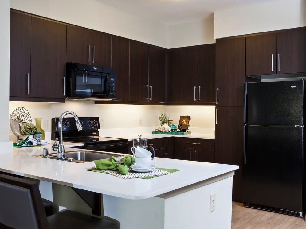 Phase I One Bedroom Kitchen