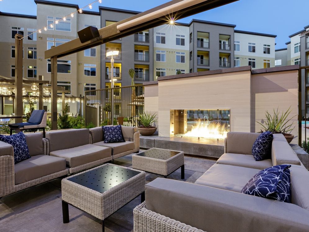 Phase II Outdoor Lounge Seating with Fire Pit