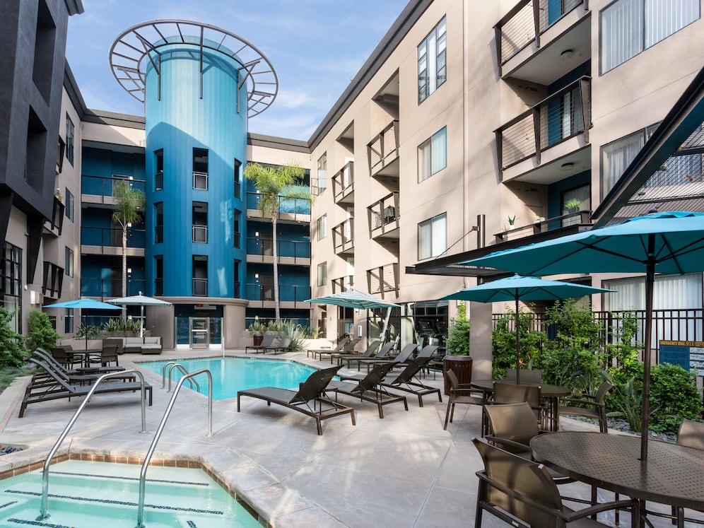 Swimming pool and spa