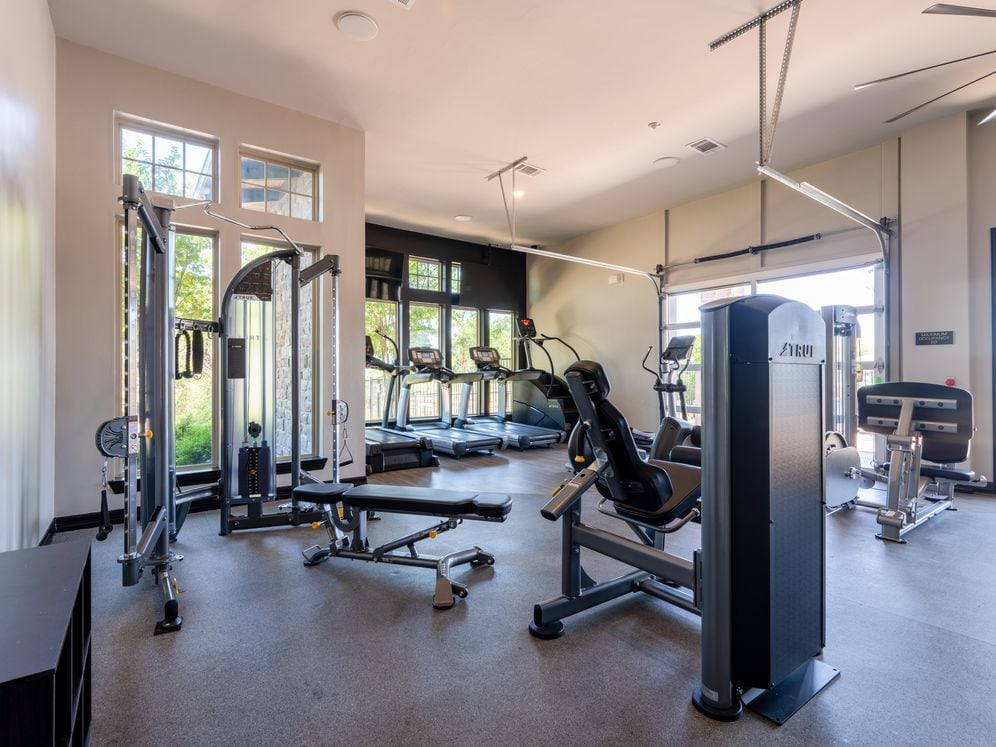 State-of-the-art fitness center with cardio and strength equipment