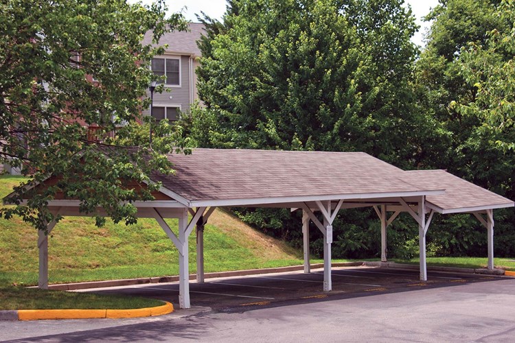 Covered parking available to residents