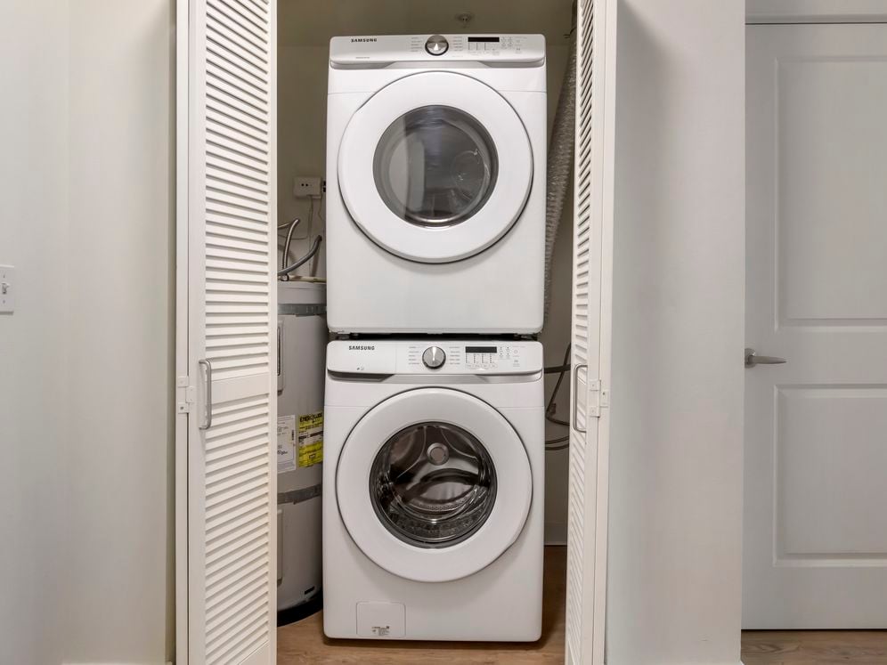 In-unit laundry