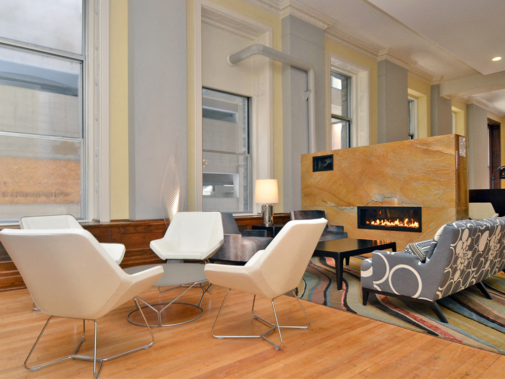 Pioneer Endicott social lounge four