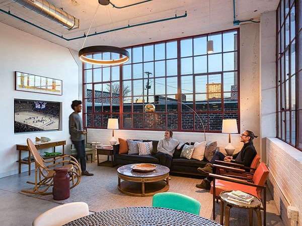 Steelcote Lofts Clubroom