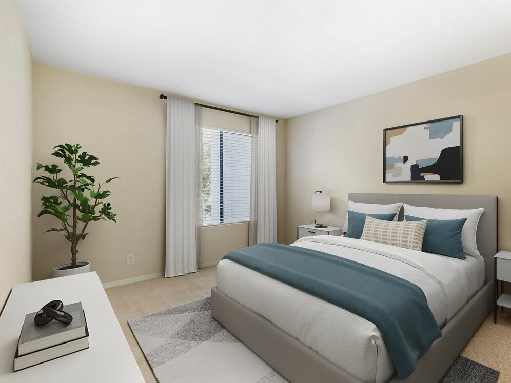 Classic Package II bedroom with carpet