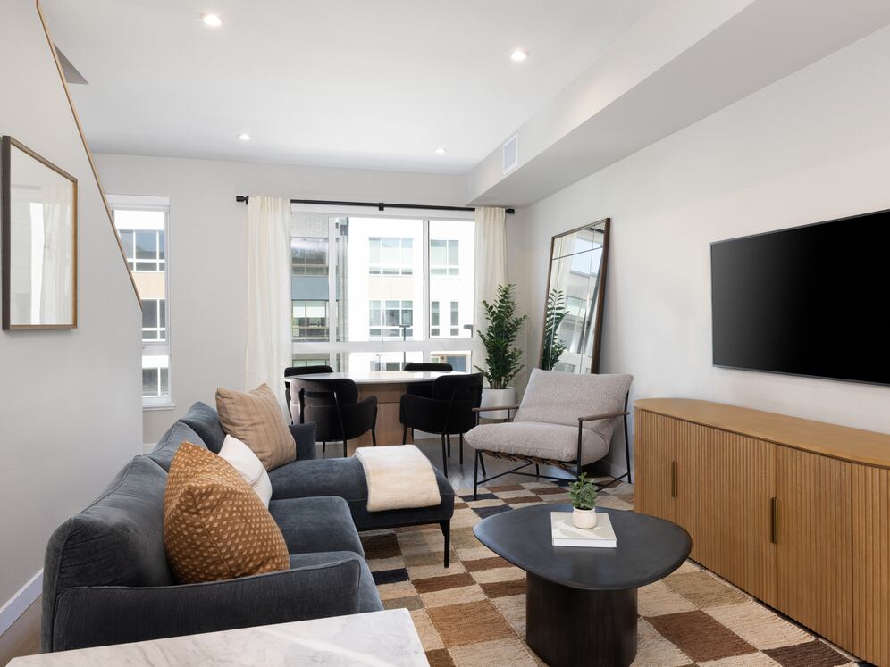 Signature Collection I 3-Bedroom Townhome living and dining areas