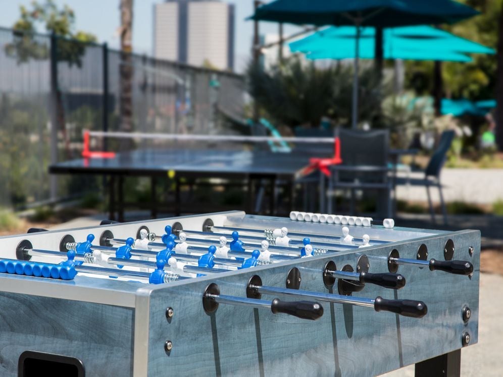 North Clubhouse outdoor game area