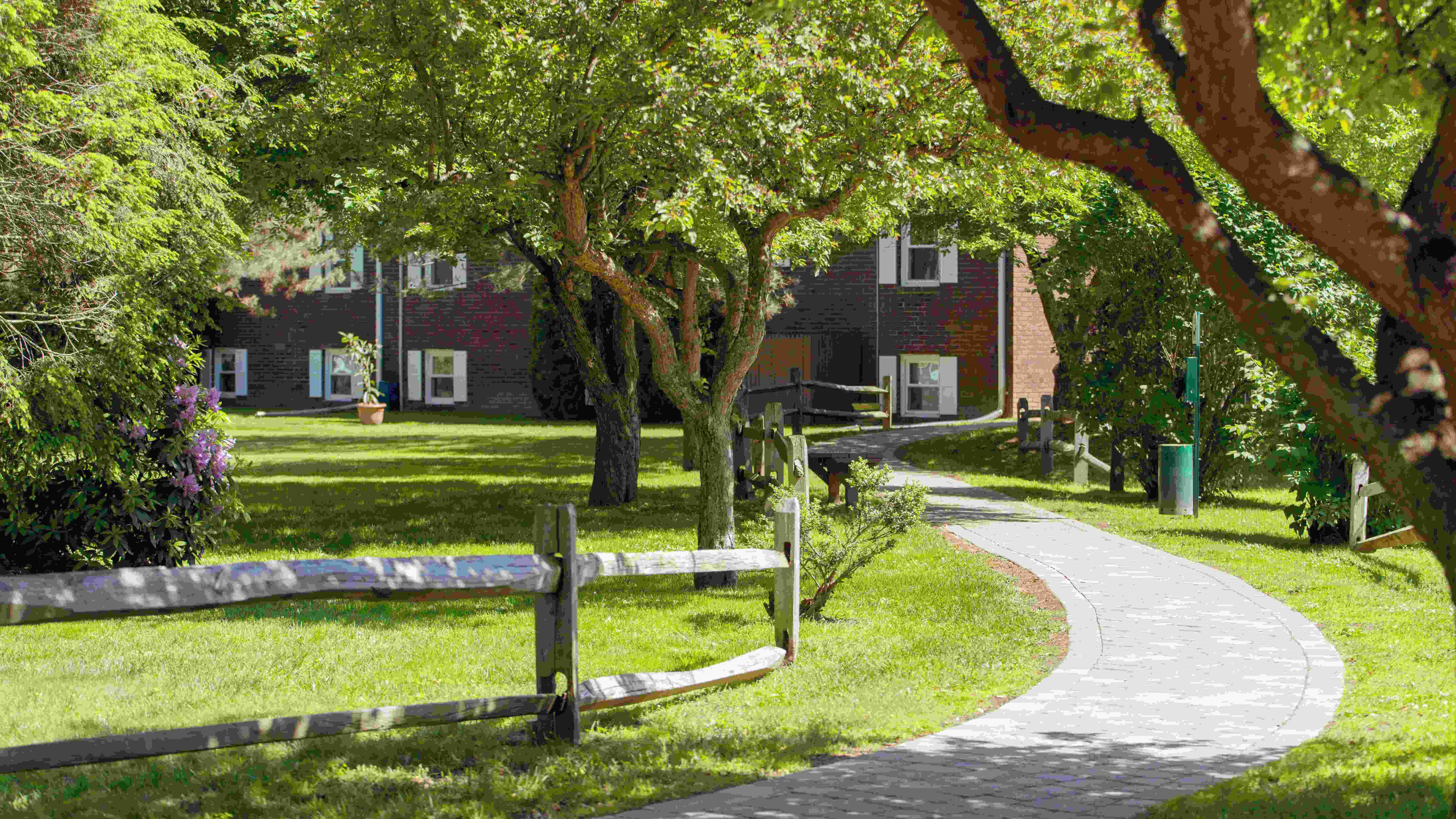 Wander our beautiful walking paths, providing a serene escape within our community.