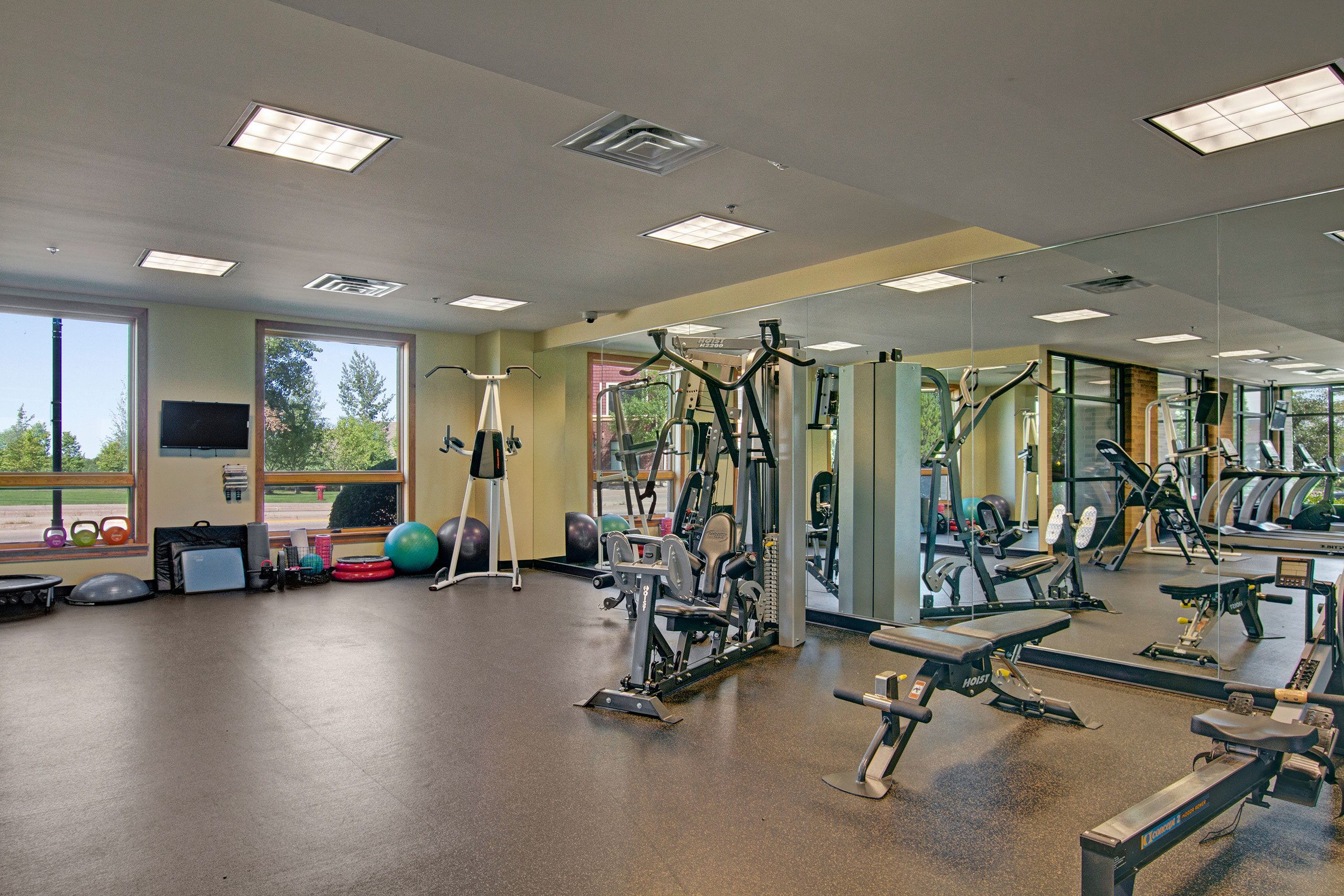 The Mist Fitness Room