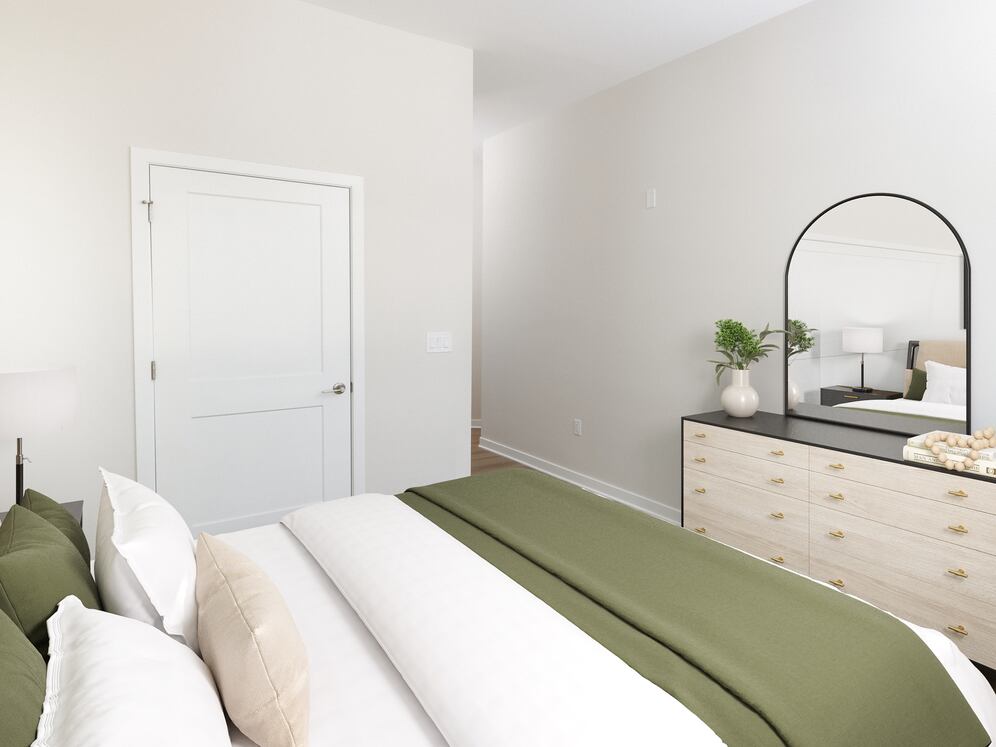 Base Collection bedroom with hard surface flooring