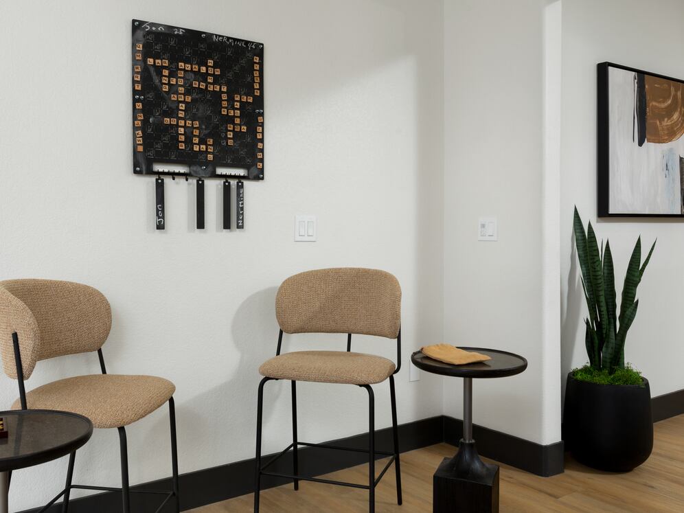 Resident Lounge with Game Area