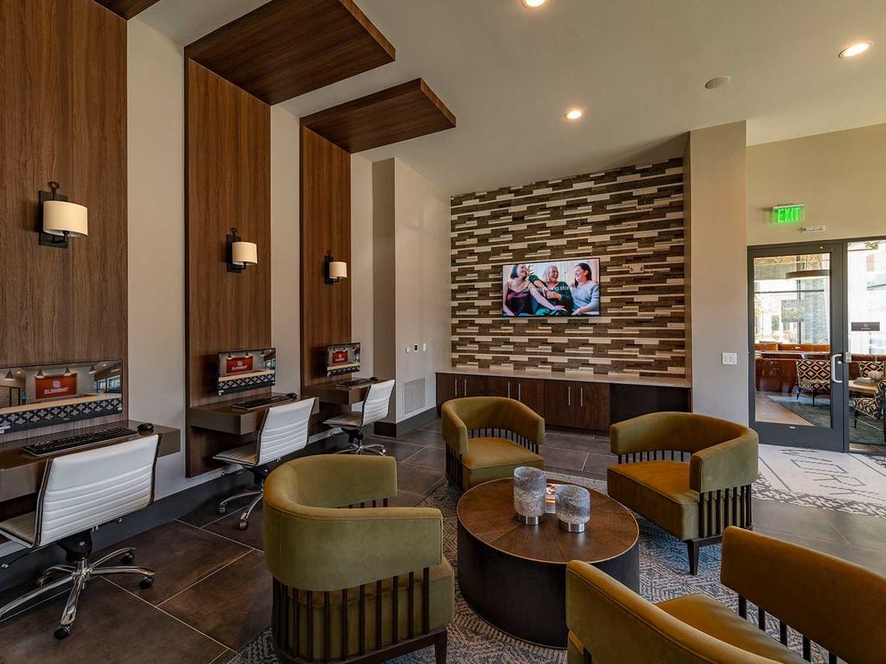 East building Wi-Fi lounge