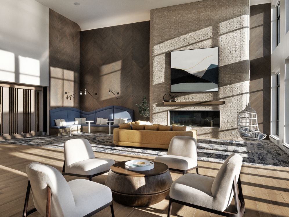 Resident lounge with lounge seating