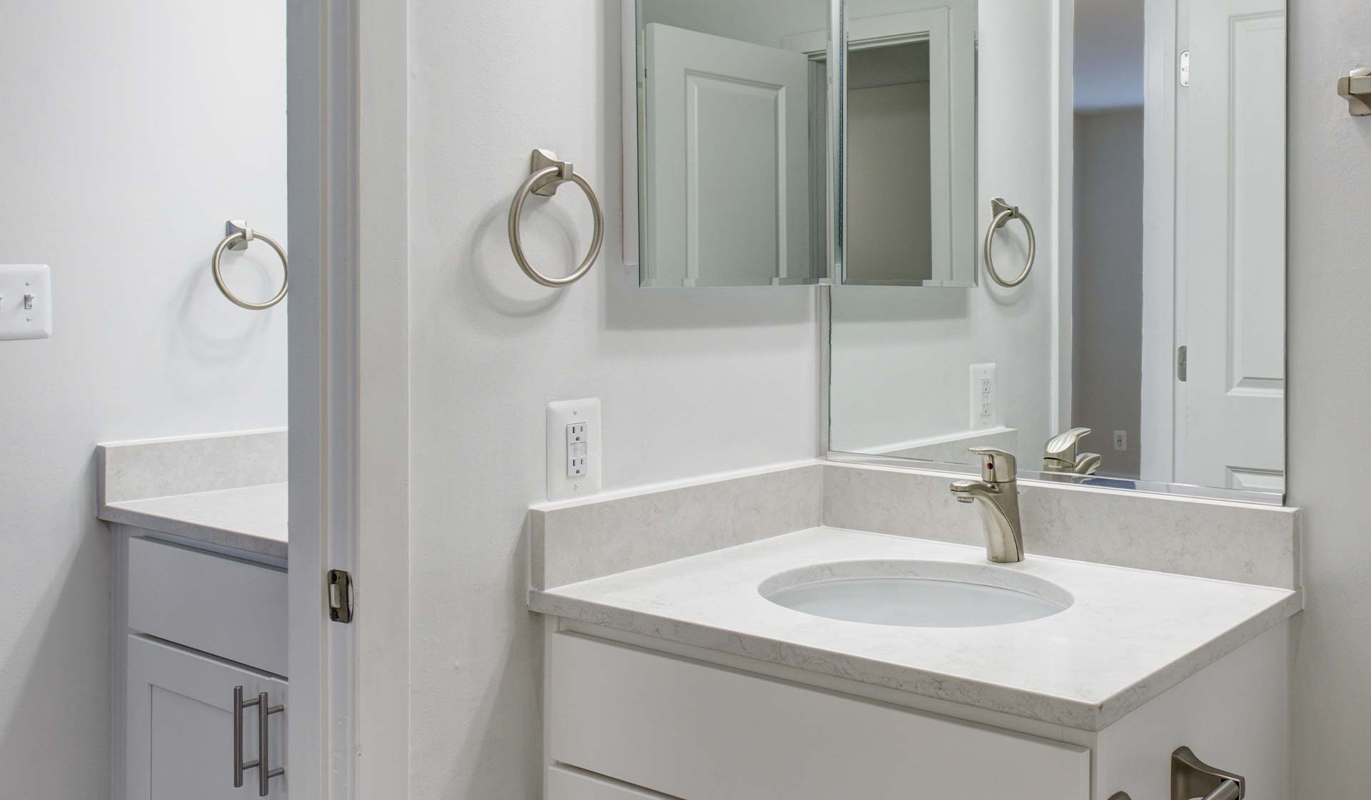 Renovated bathrooms with premium finishes are available for upgrade. Ask the leasing team for more details.