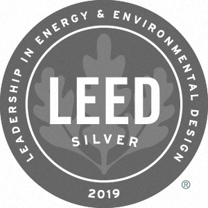 LEED® Silver Certified Property.