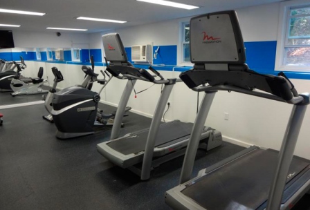 Newly updated fitness center