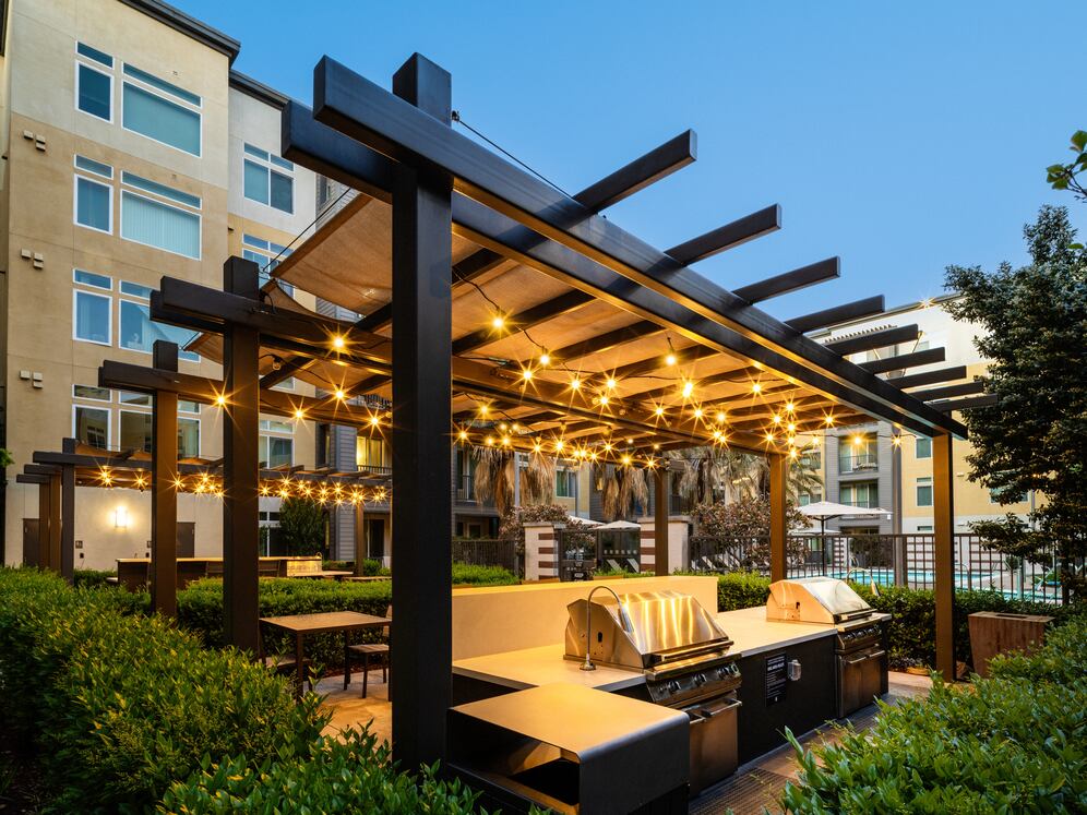 Phase II grill area