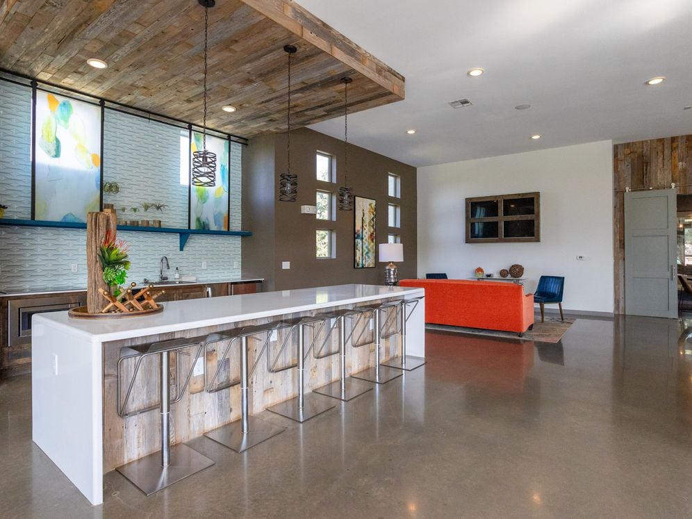 Resident lounge with kitchenette