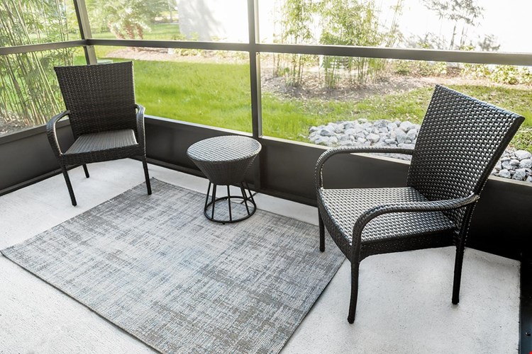 Enjoy the outdoors from the privacy of your very own private patio.