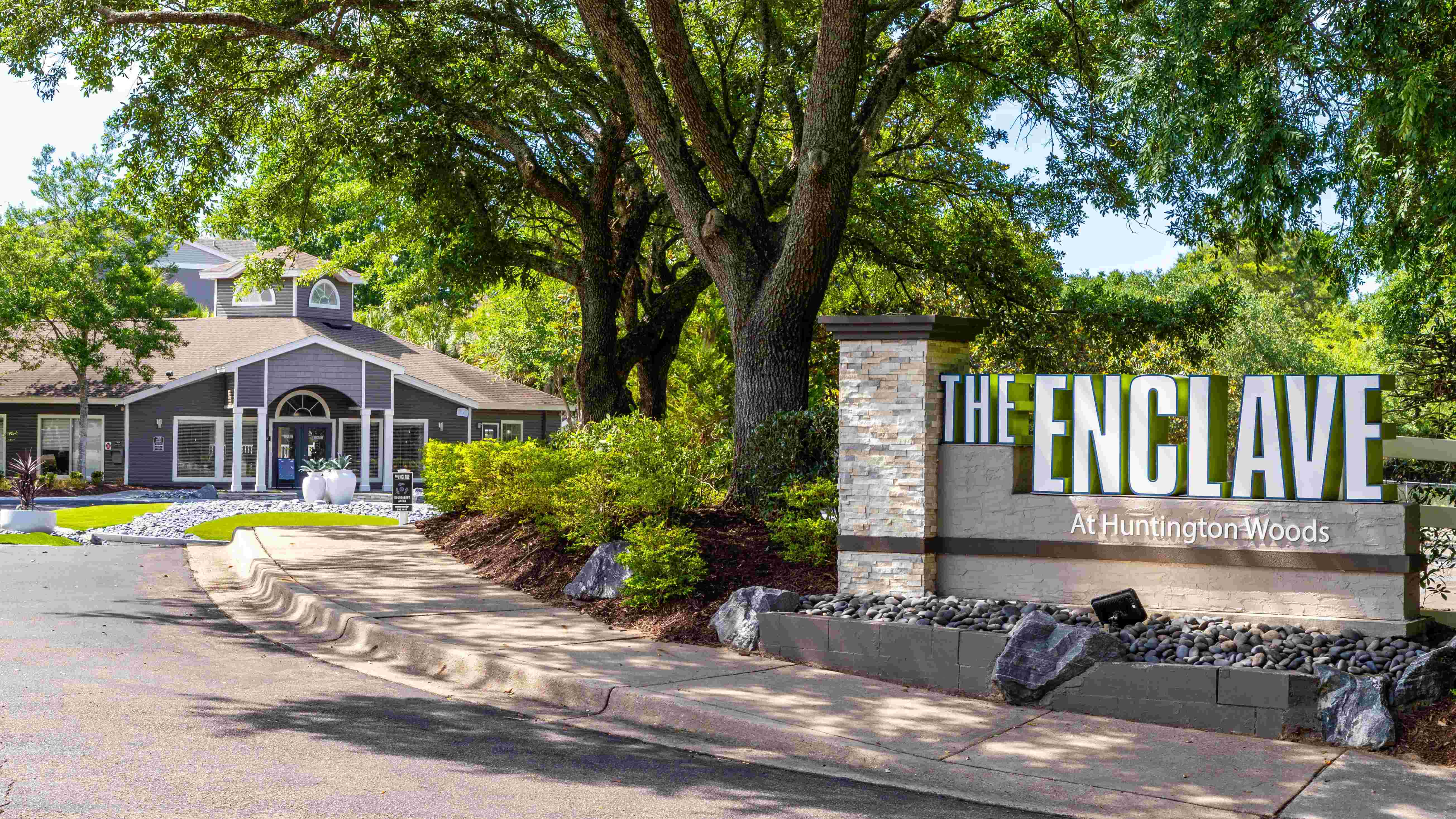 The Enclave at Huntington Woods blends natural beauty with contemporary charm from the moment you arrive.