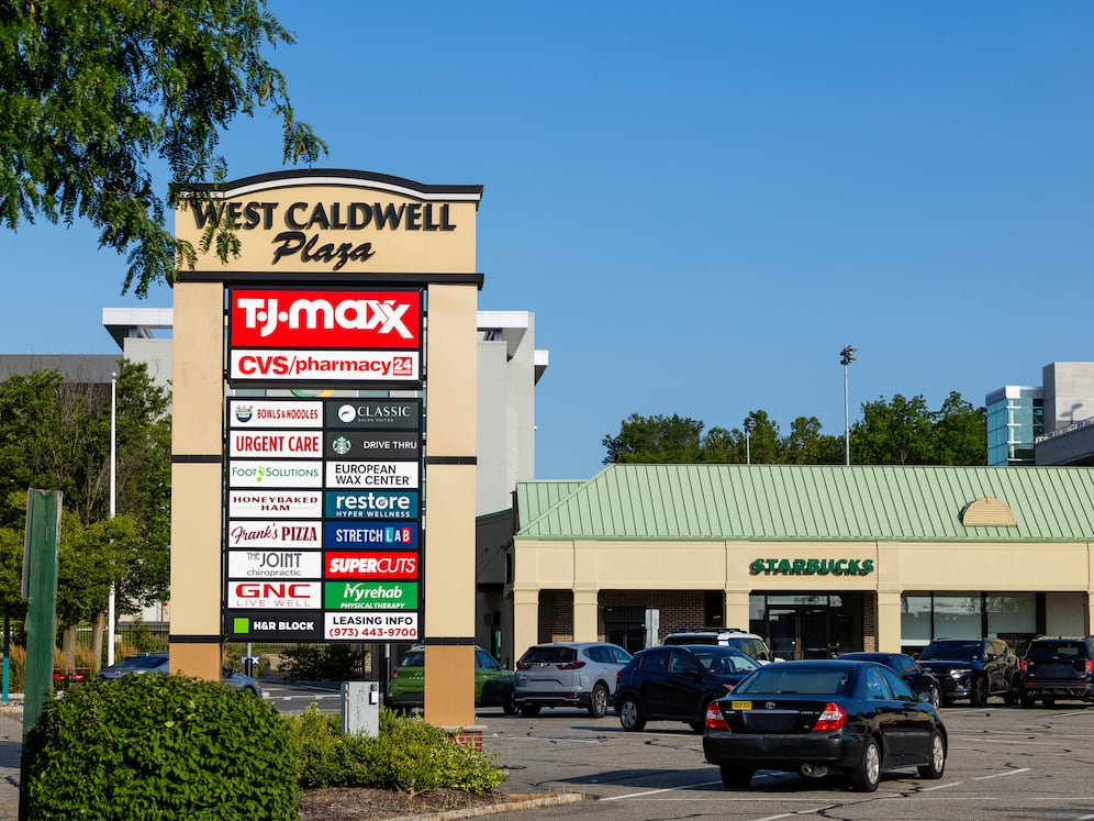 Located down the street from West Caldwell, offering convenient retail and dining options