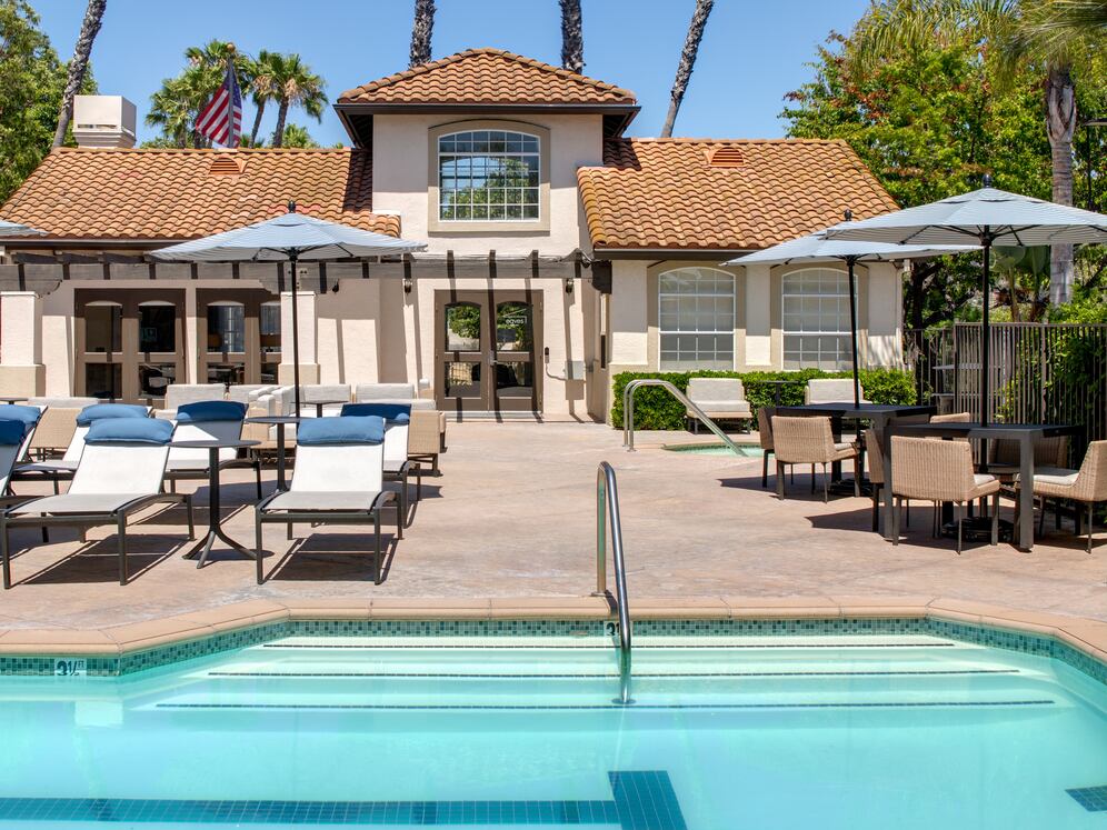 Pool and sundeck