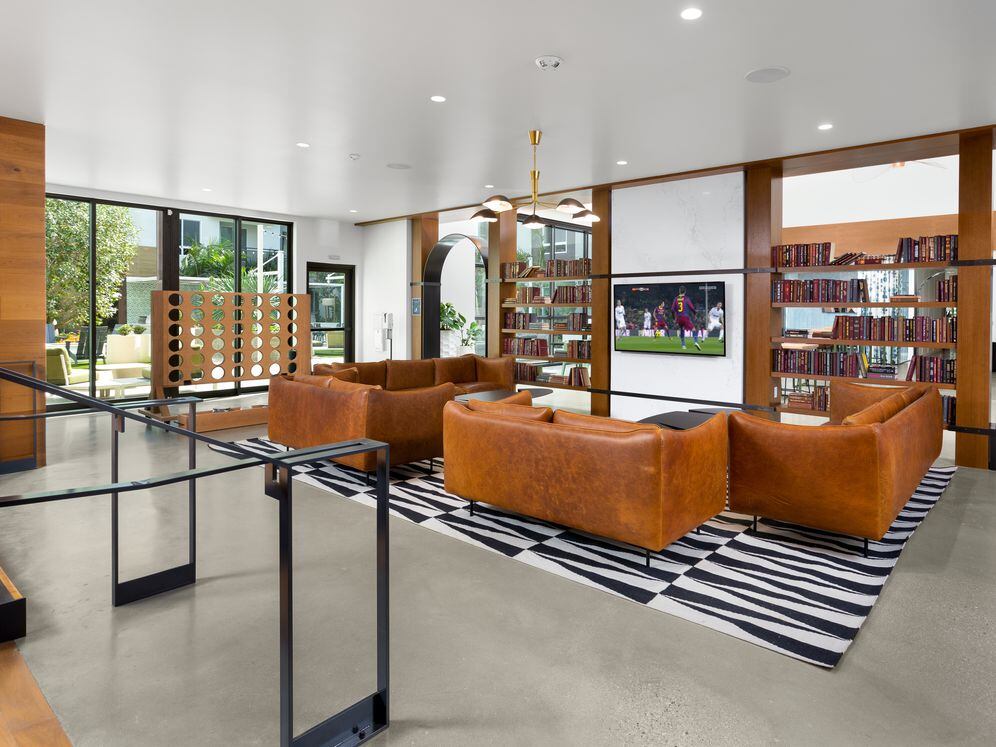 Building B resident lounge