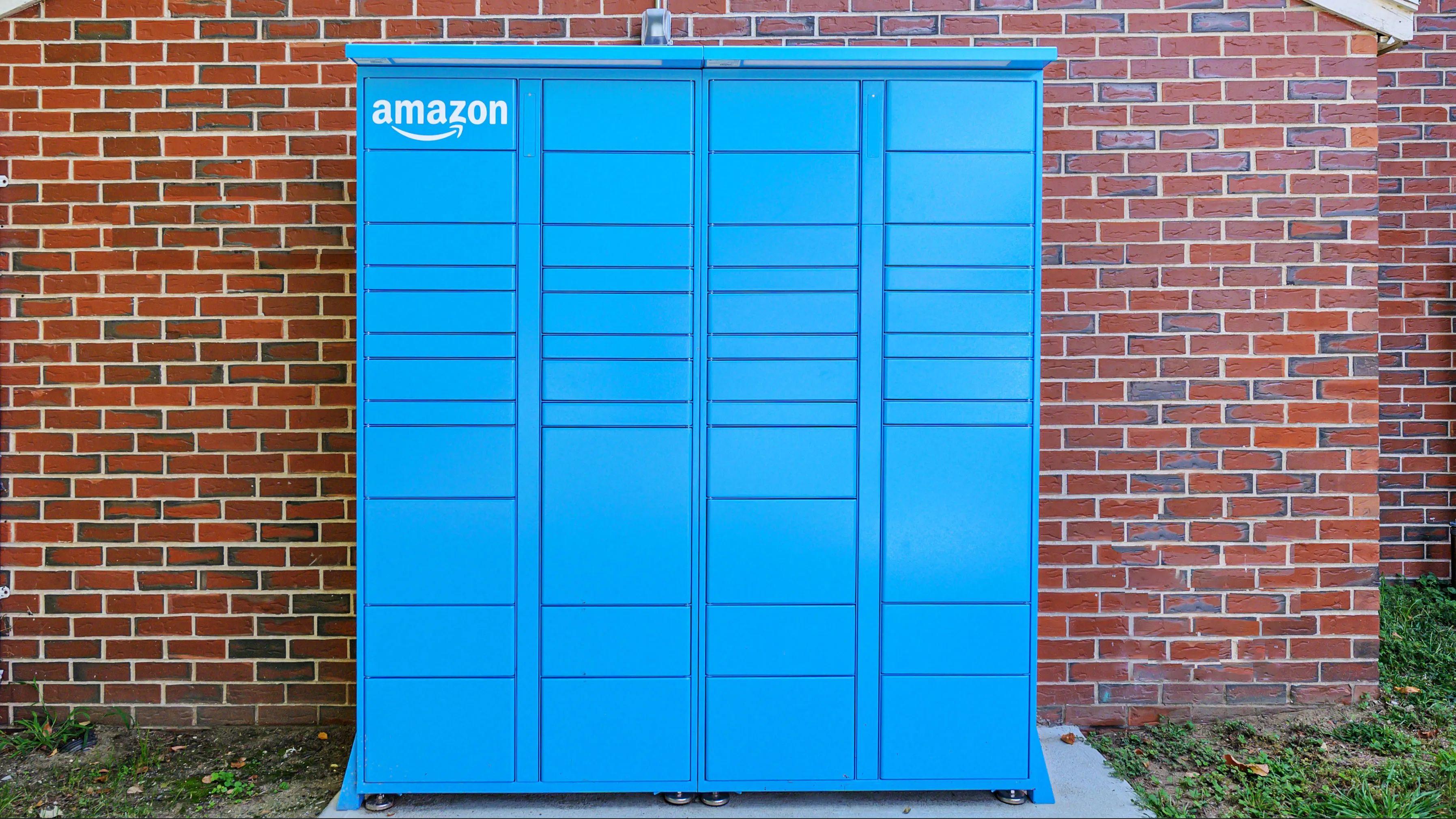Enjoy secure and convenient package pick-up with our Amazon Hub lockers. A hassle-free way to receive deliveries anytime!