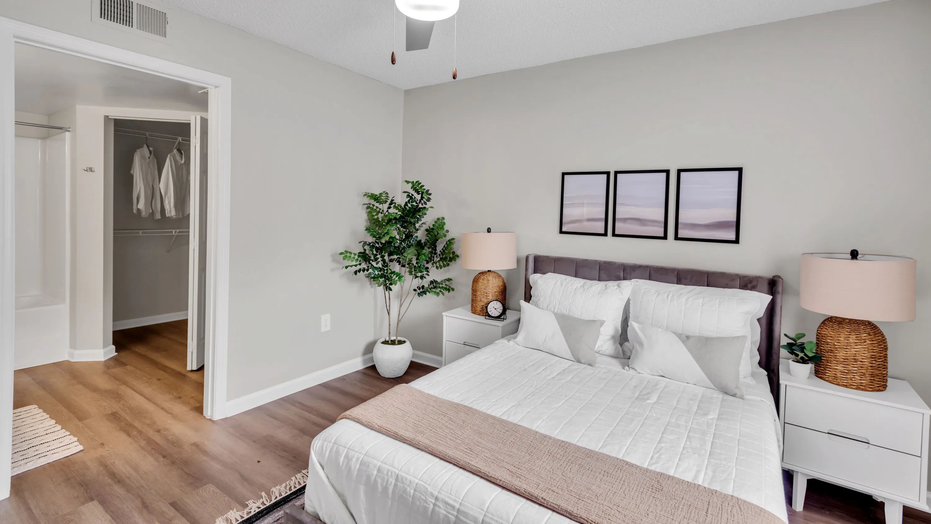 Your ensuite master bedroom offers ultimate privacy and spacious luxury. 