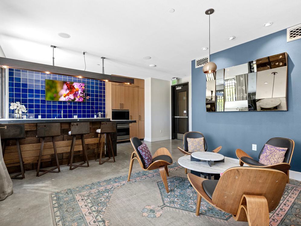 Resident lounge with kitchenette