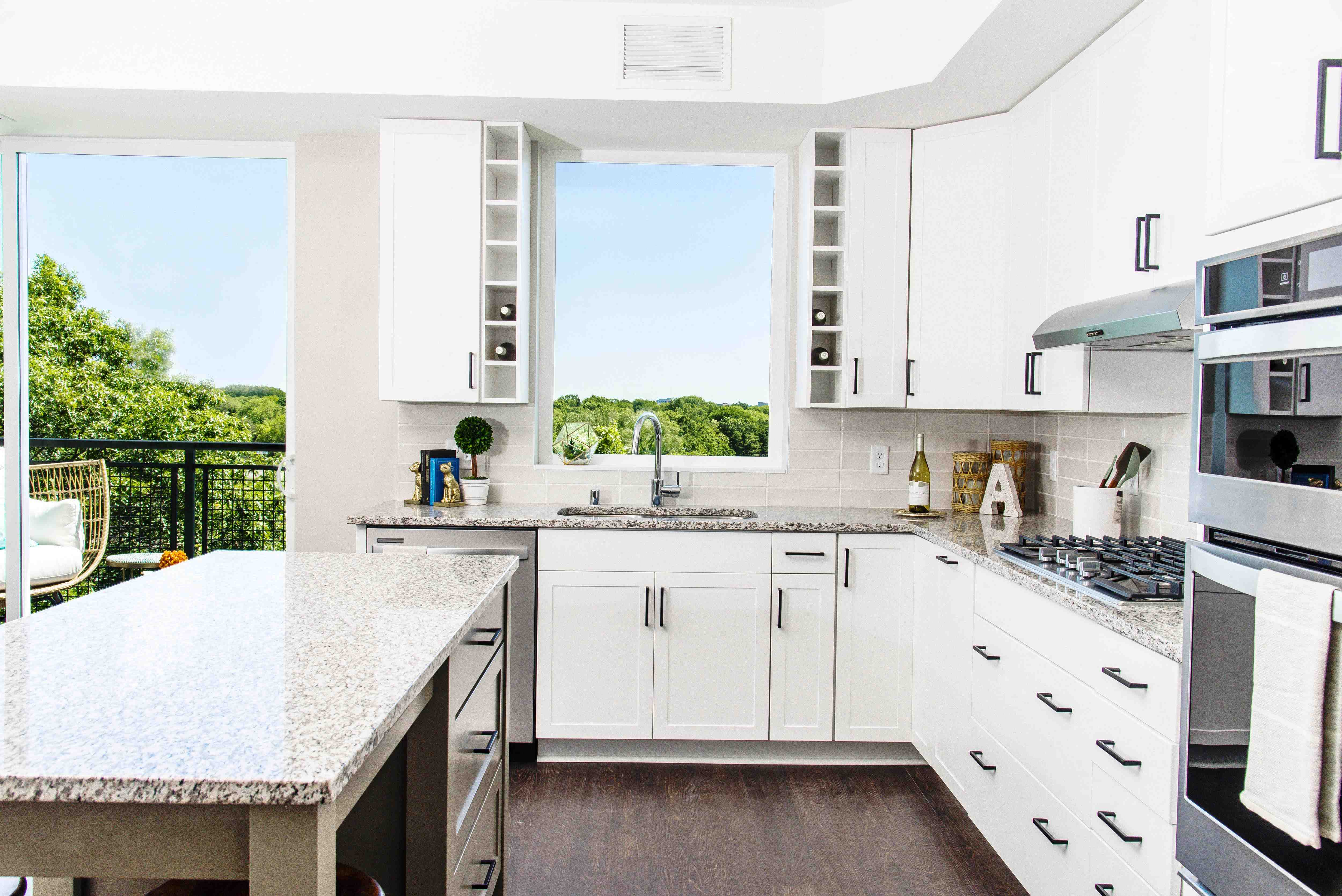 Two-Bedroom Apartment Kitchen
