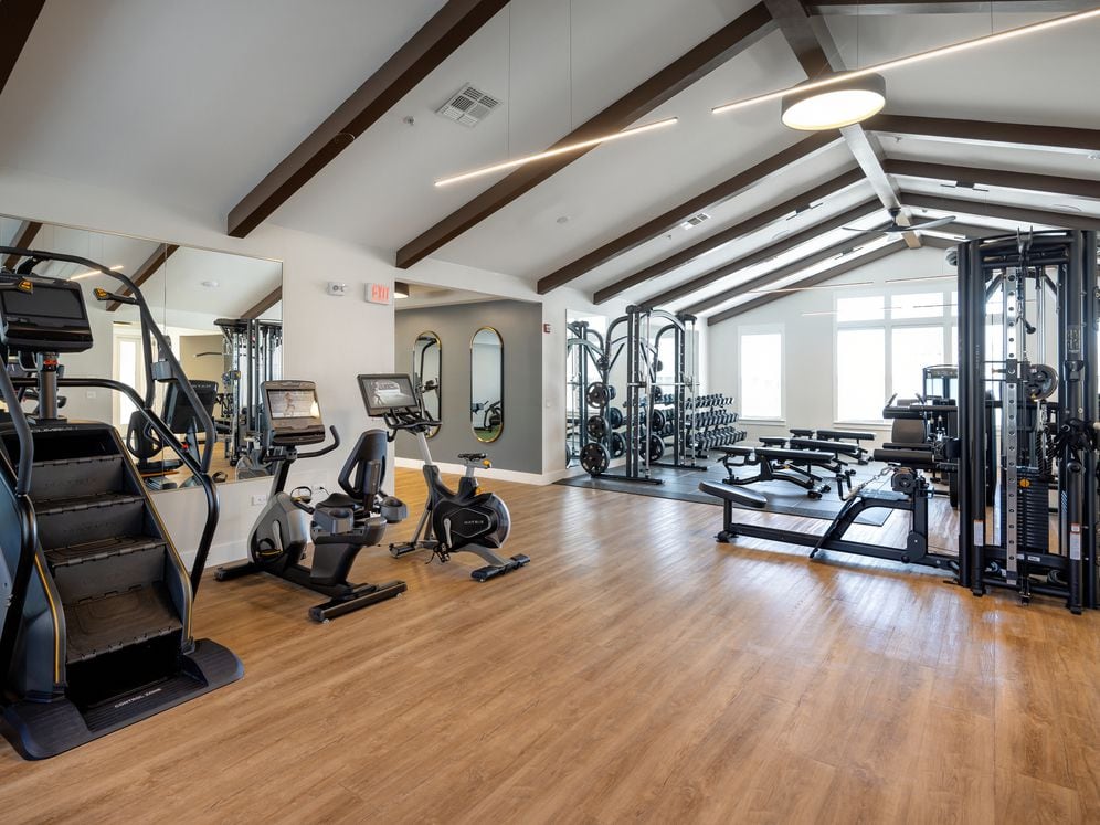 State-of-the-art fitness center