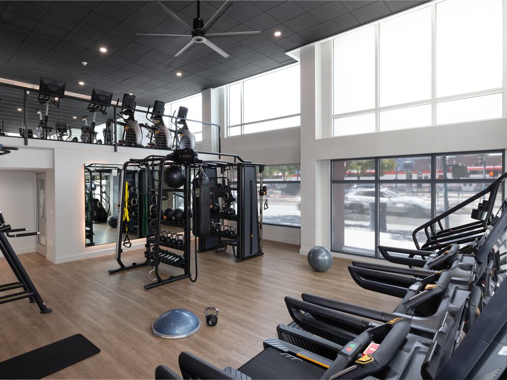 Two-level fitness center (Phase III)