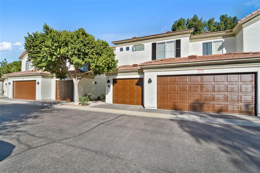 Exterior Building with Attached Garages