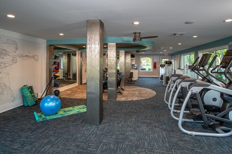 Our resident fitness center includes all of the cardio equipment you'll need to get a full body workout.
