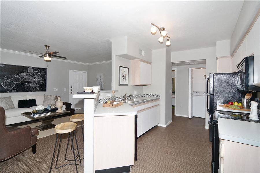 Open Concept Kitchen and Living Room