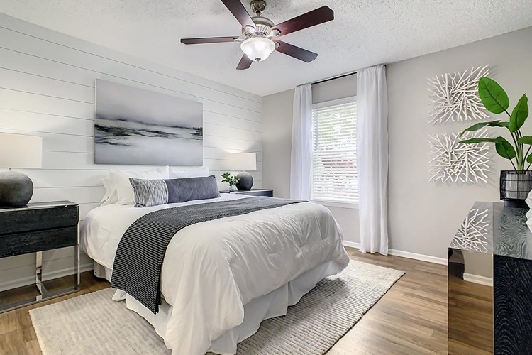 You will be very comfortable after a long day in your spacious master bedroom.