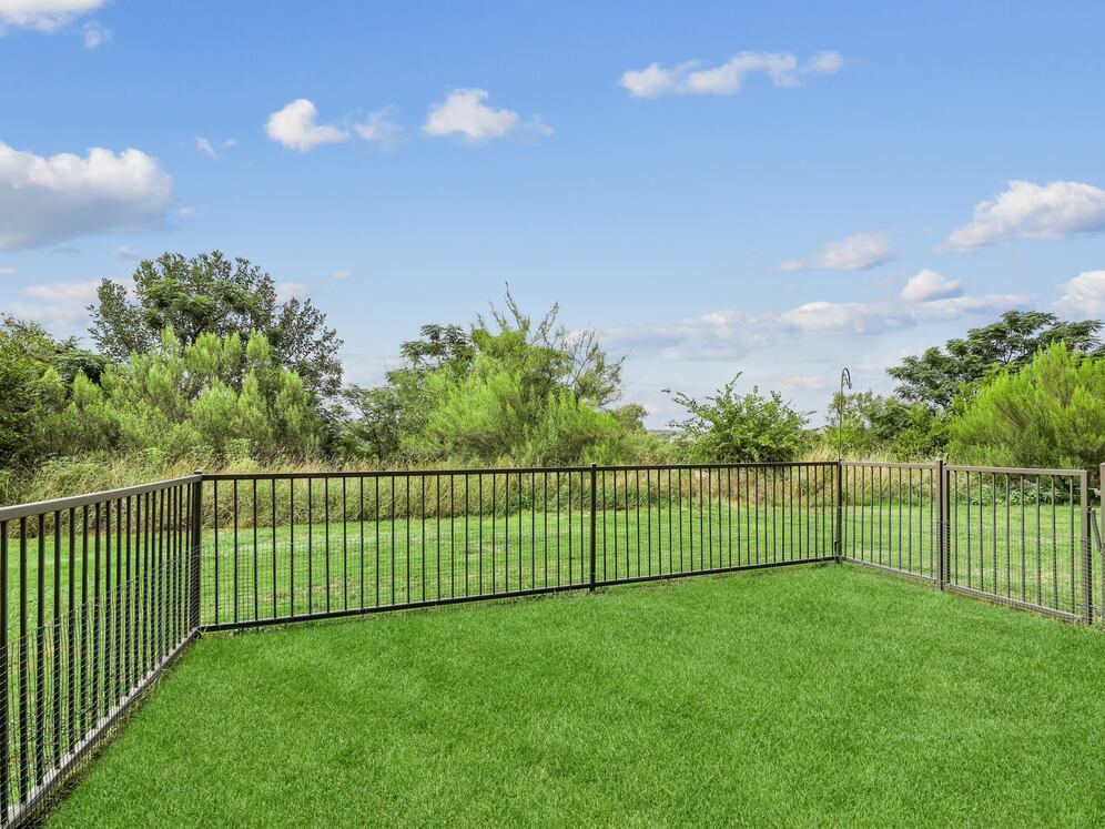 Fenced in yard