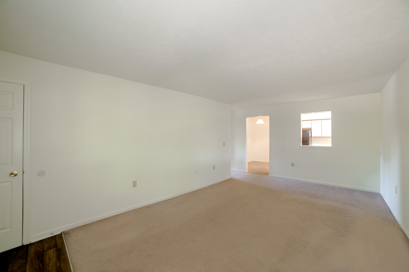 Living Room in 3 Bed- 2 Bath Apartment
