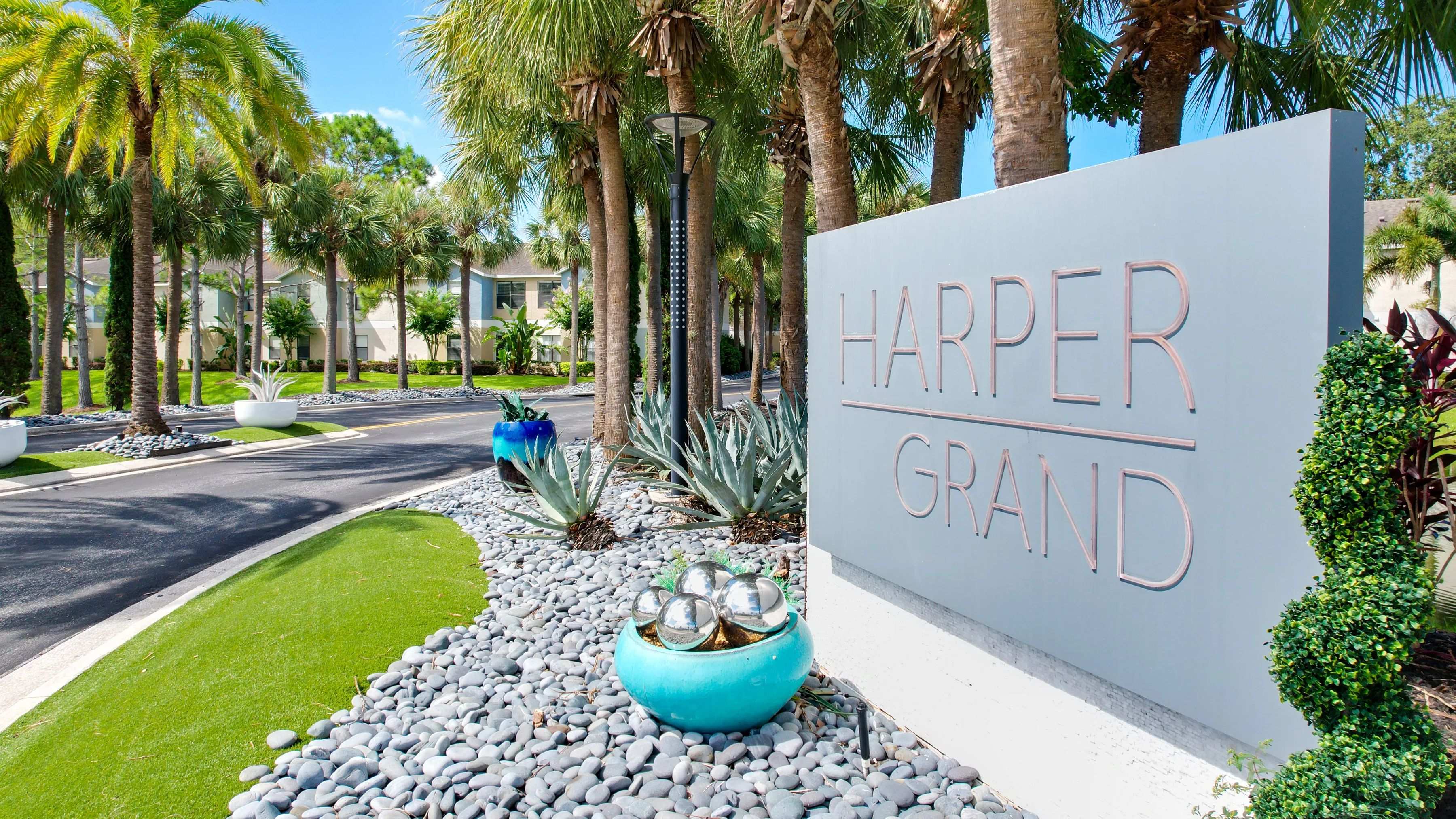 Experience the luxury of Harper Grand Apartments, where elegant design meets superior comfort. Discover your new home in our beautifully landscaped community.