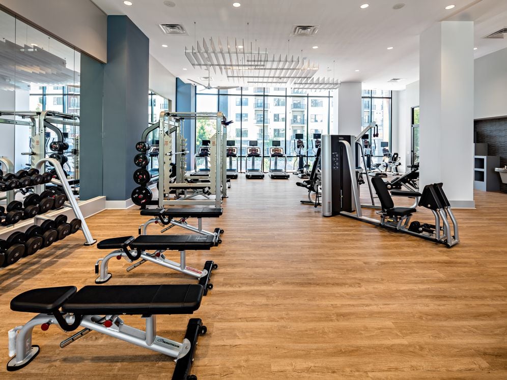 Russell Building Brand New Fitness Center