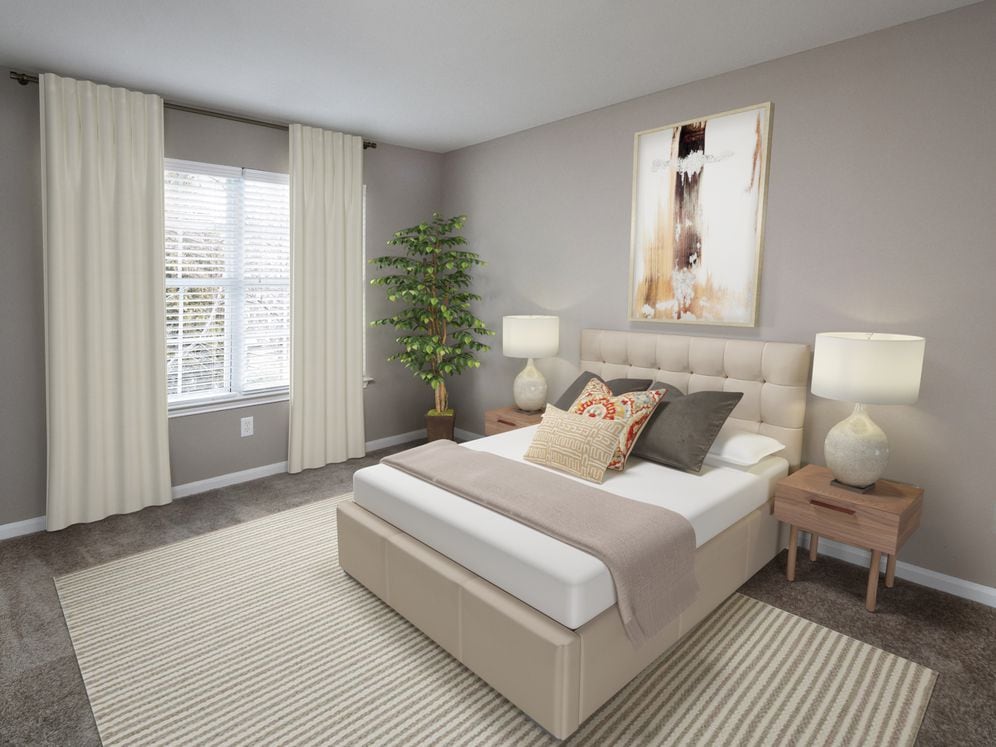 Premier Scheme bedroom with carpet