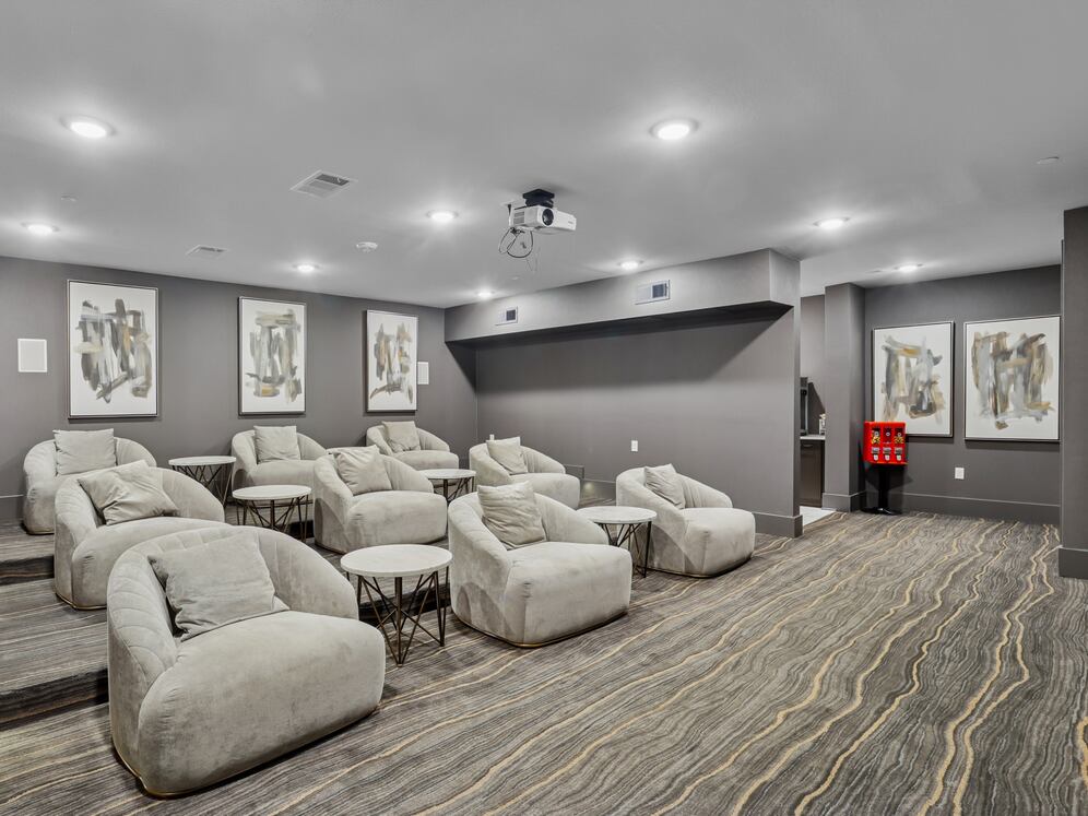 Theater room