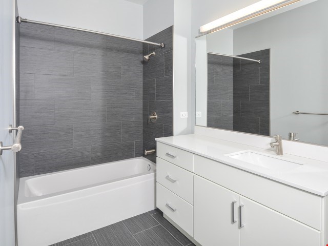 Elegant Bathroom with Soaking Tub