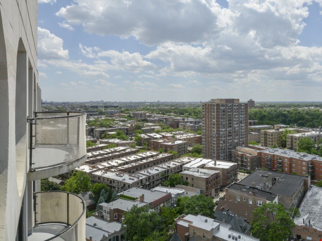 Beautiful city views from your private balcony