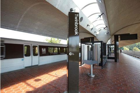 Direct access to the Twinbrook Metro