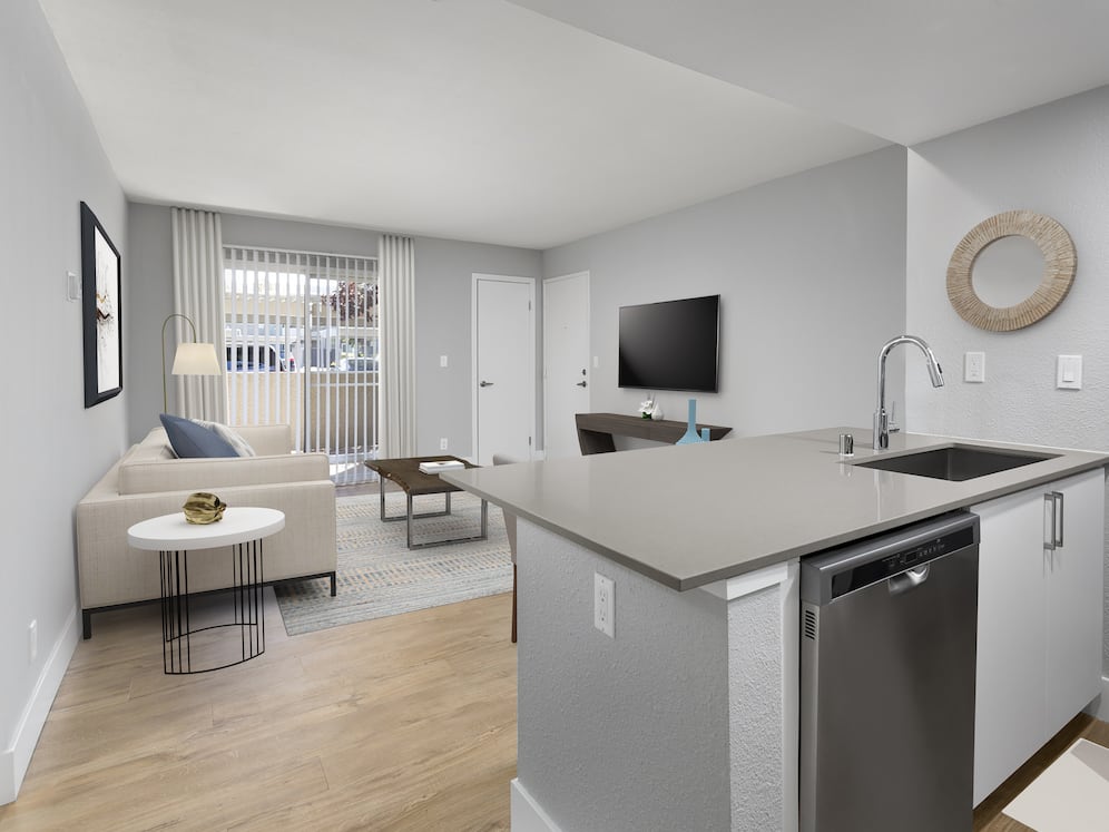 Finish Package II: Kitchen and Living Room